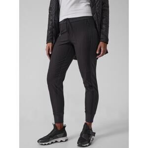 Athleta Headlands Hybrid Trek Mid Rise Jogger Womens 2 Black Water-repellent